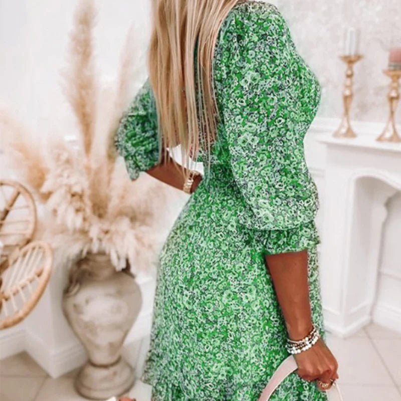 Sunna - Vestito Elegante a Fiori
