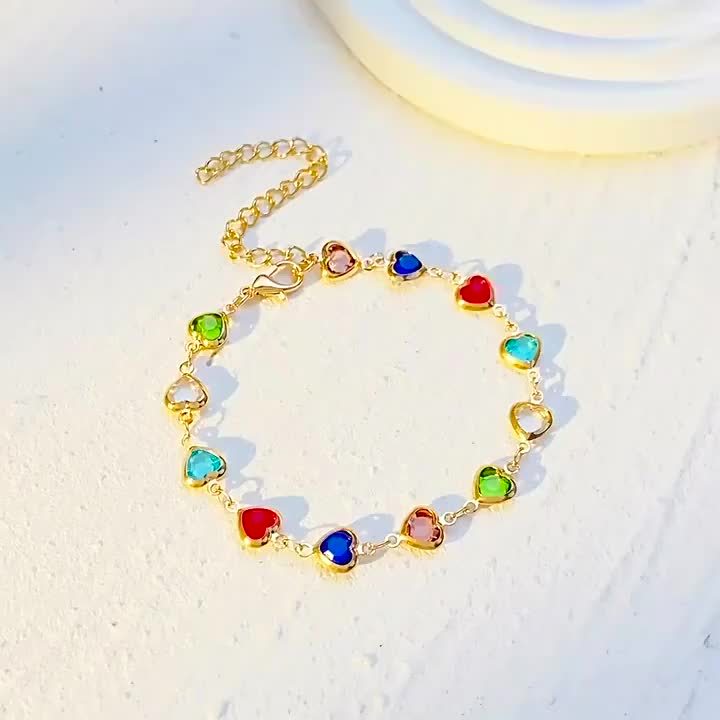 Bracciale esclusivo a forma di cuore