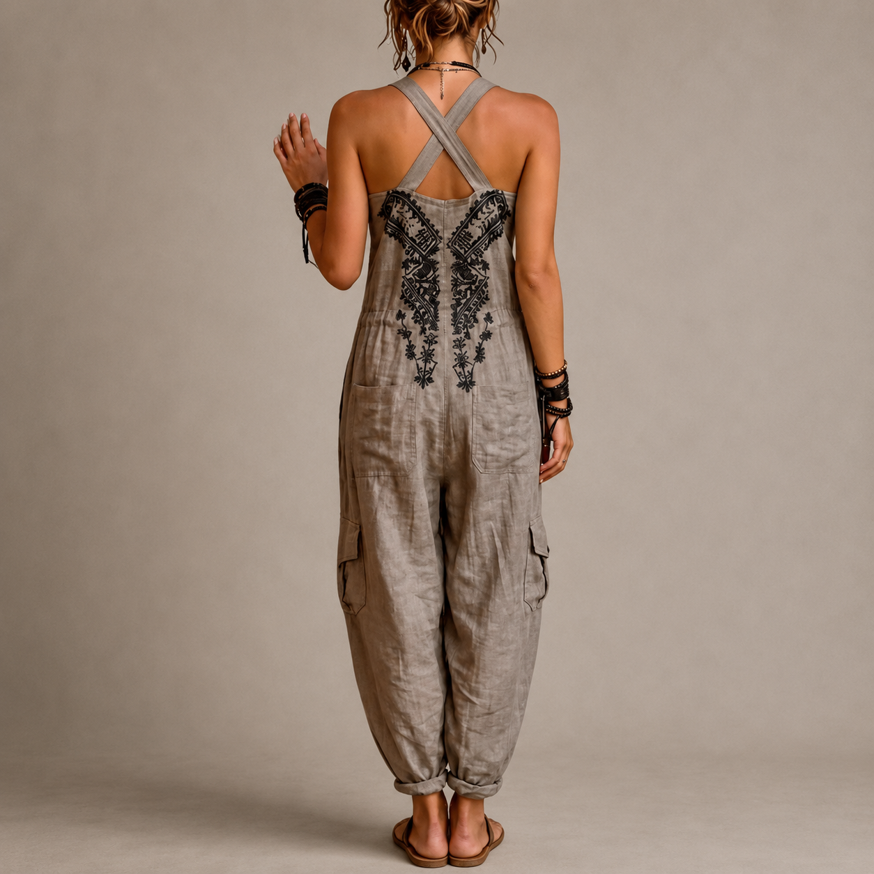 Aurelia | Tuta Bohemien Ricamata