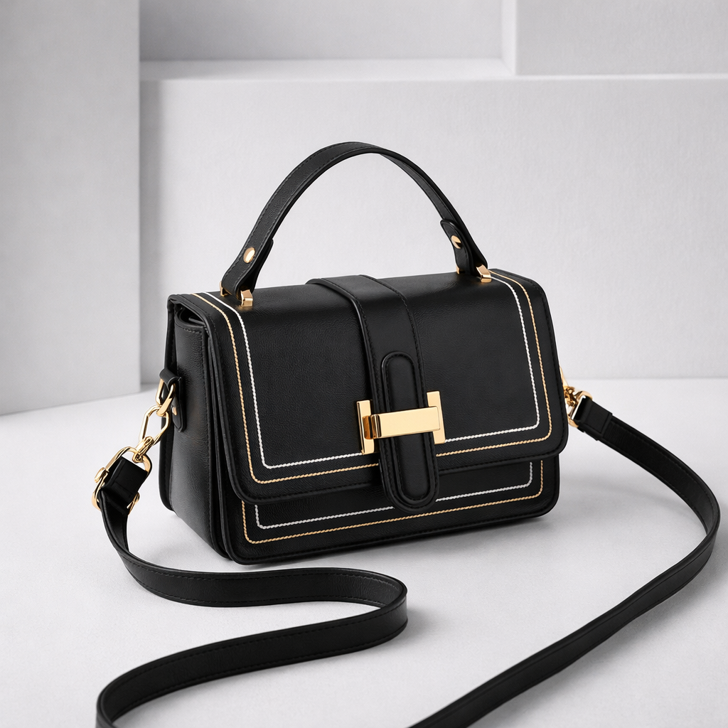 Luna Paris – Elegante Borsa a Mano in Pelle
