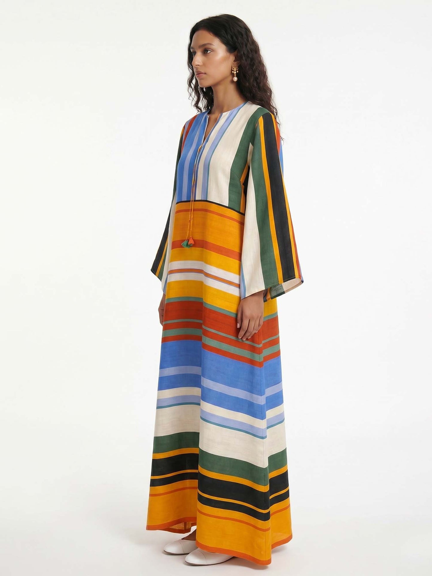 Abito Maxy a Righe Horizon