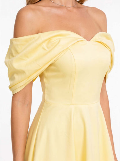 Elegante Maxidress senza spalline
