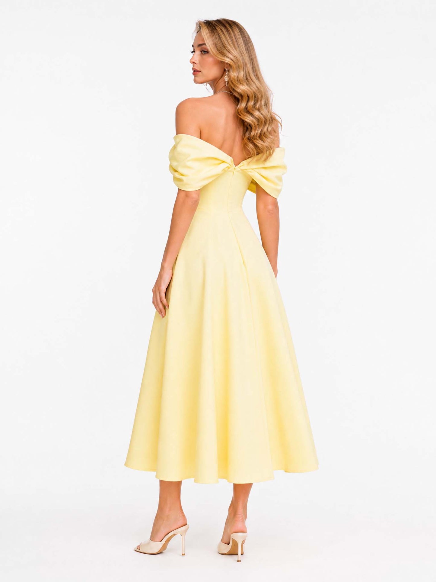Elegante Maxidress senza spalline