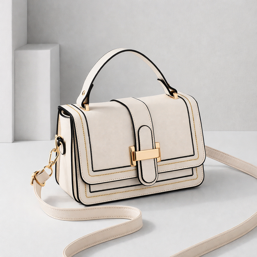 Luna Paris – Elegante Borsa a Mano in Pelle