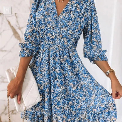 Sunna - Vestito Elegante a Fiori