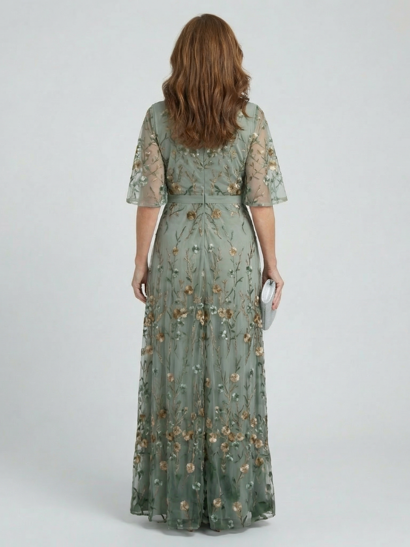 Selora | Abito Maxi-Flow con colletto a halter