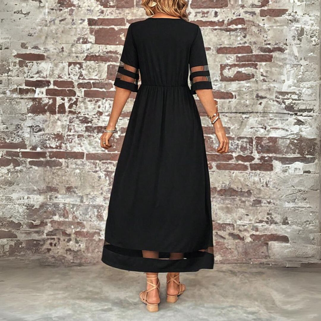 Aubrey™ – Abito midi modellante con copertura per la pancia