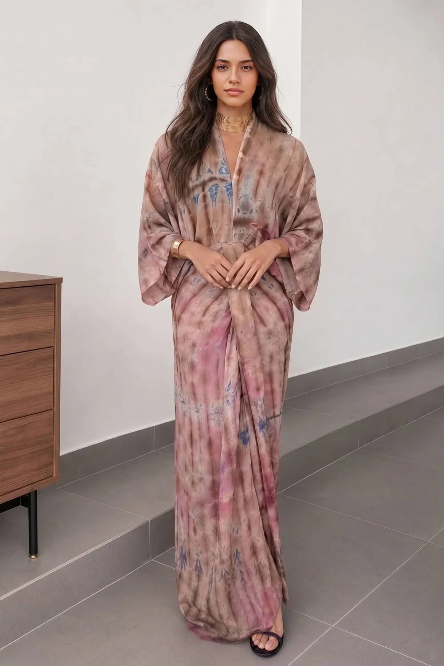 Accappatoio Kimono Stampato