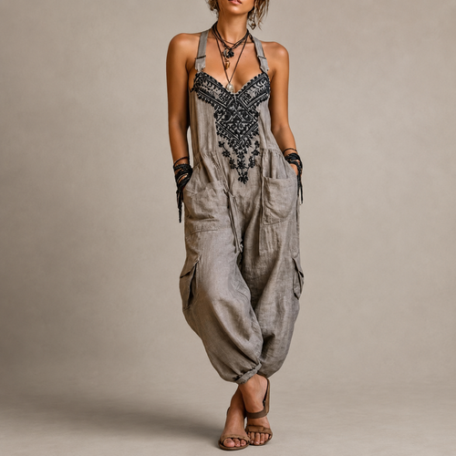 Aurelia | Tuta Bohemien Ricamata