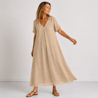 Violet | Abito Maxi Fluttuante