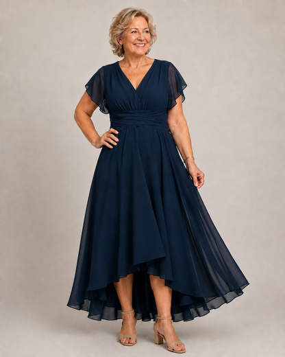 Christina | Abito A-Line con scollatura a V