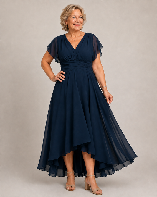 Christina | Abito A-Line con scollatura a V