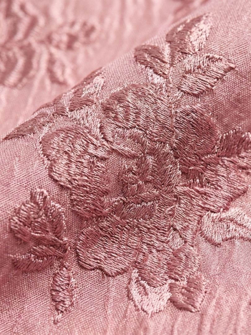 Xanthea | Abito lungo a camicia con maniche corte e motivo floreale