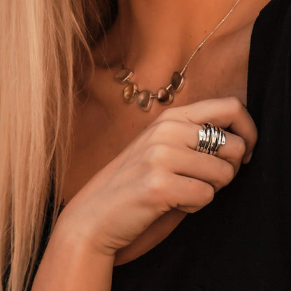 Anello Elegante Vintage in Argento