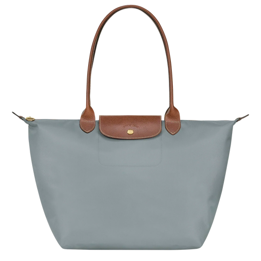 Borsa Classica Le Pliage Grande – Grigio Acciaio