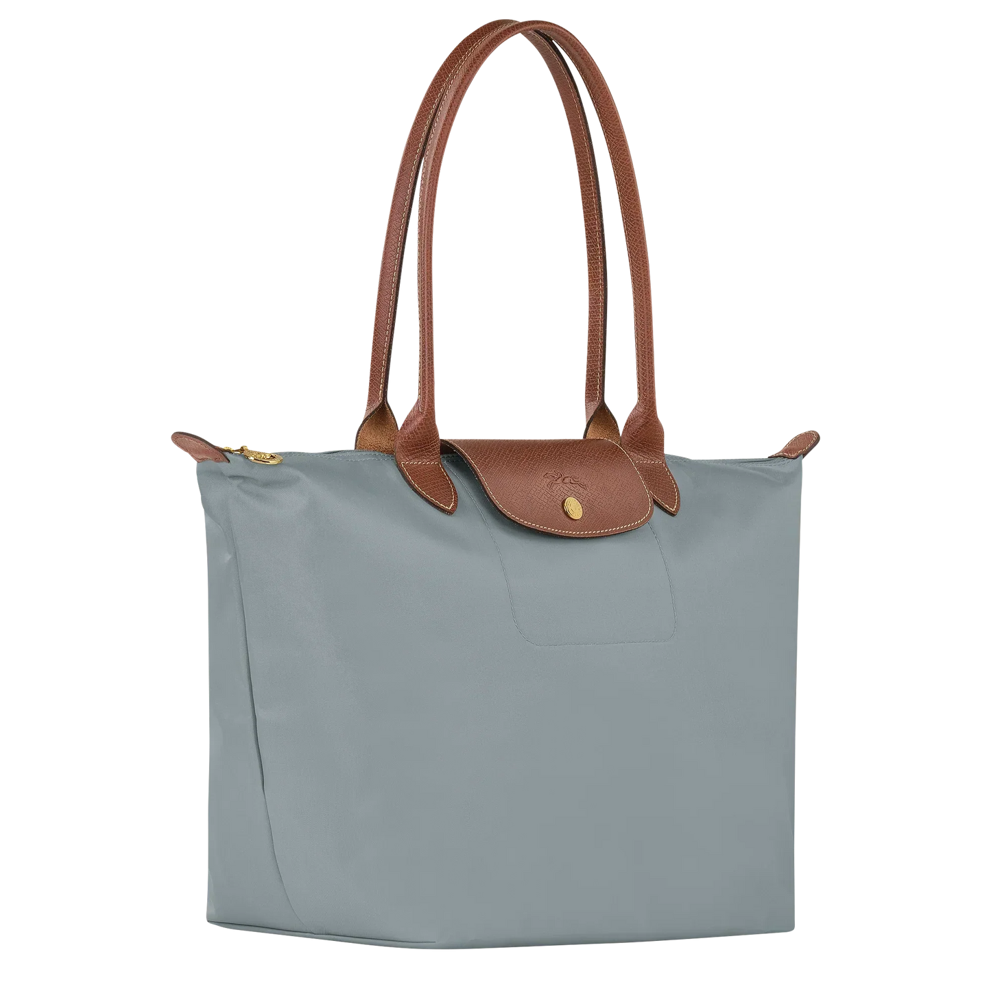 Borsa Classica Le Pliage Grande – Grigio Acciaio