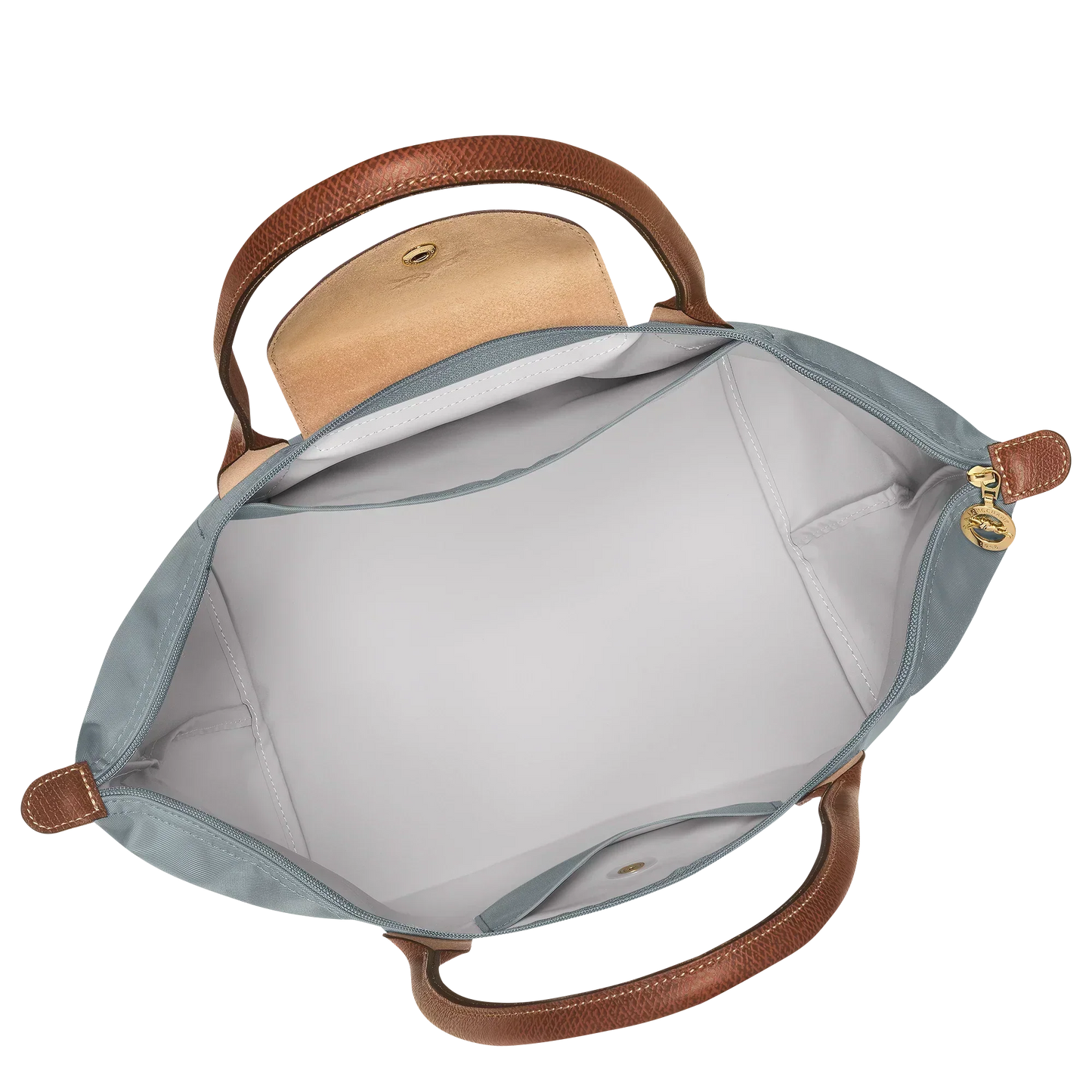 Borsa Classica Le Pliage Grande – Grigio Acciaio