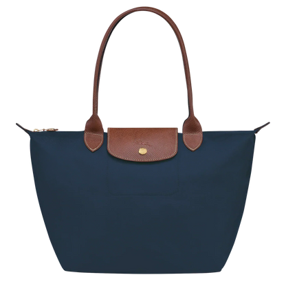 Borsa Classica Le Pliage Media – Blu Navy