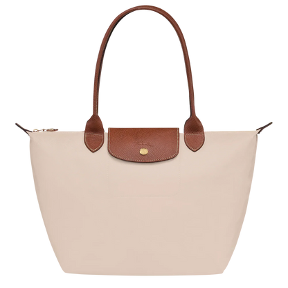 Borsa Classica Le Pliage Media – Bianco sporco