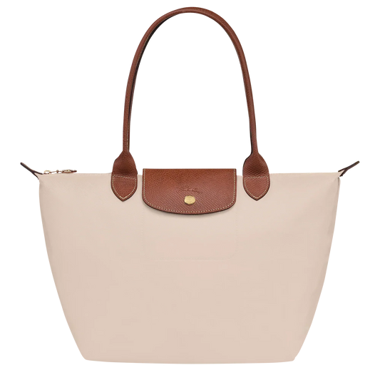 Borsa Classica Le Pliage Media – Bianco sporco