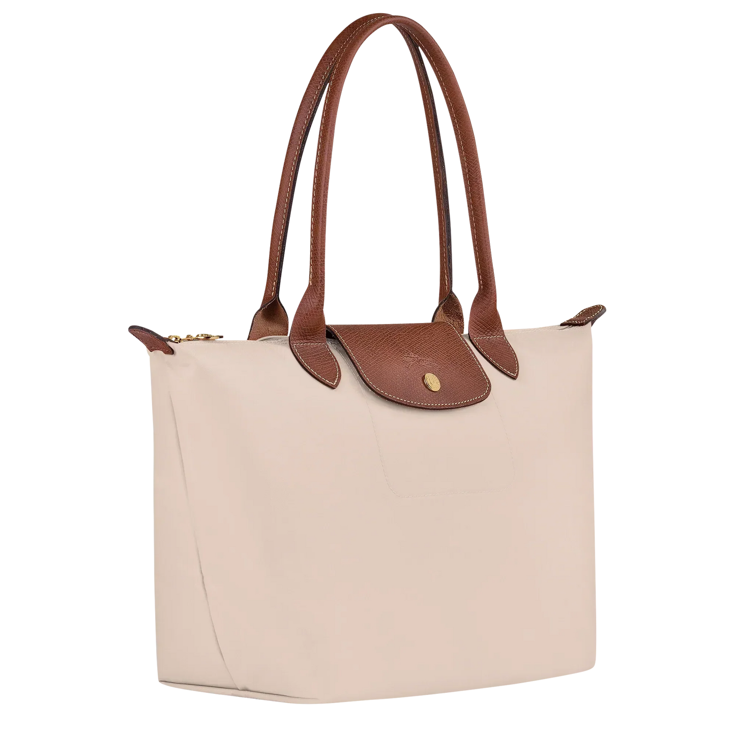Borsa Classica Le Pliage Media – Bianco sporco