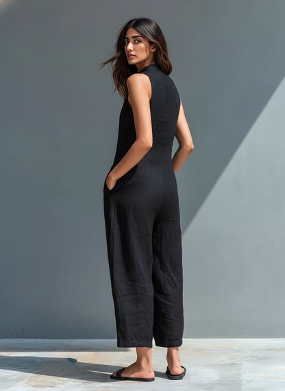 Lucinda | Elegante tuta senza maniche