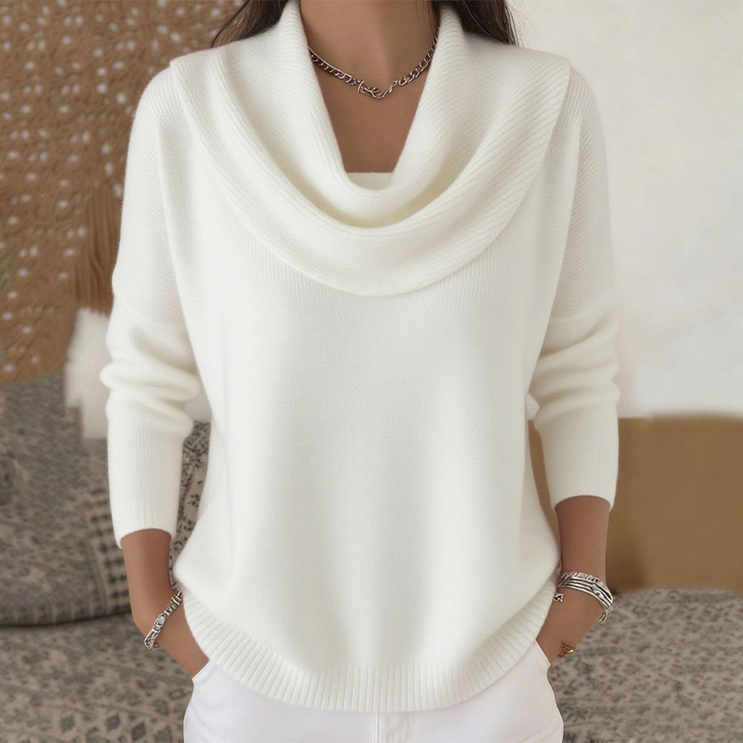 Juliette™ | Maglione con Collo a Scialle