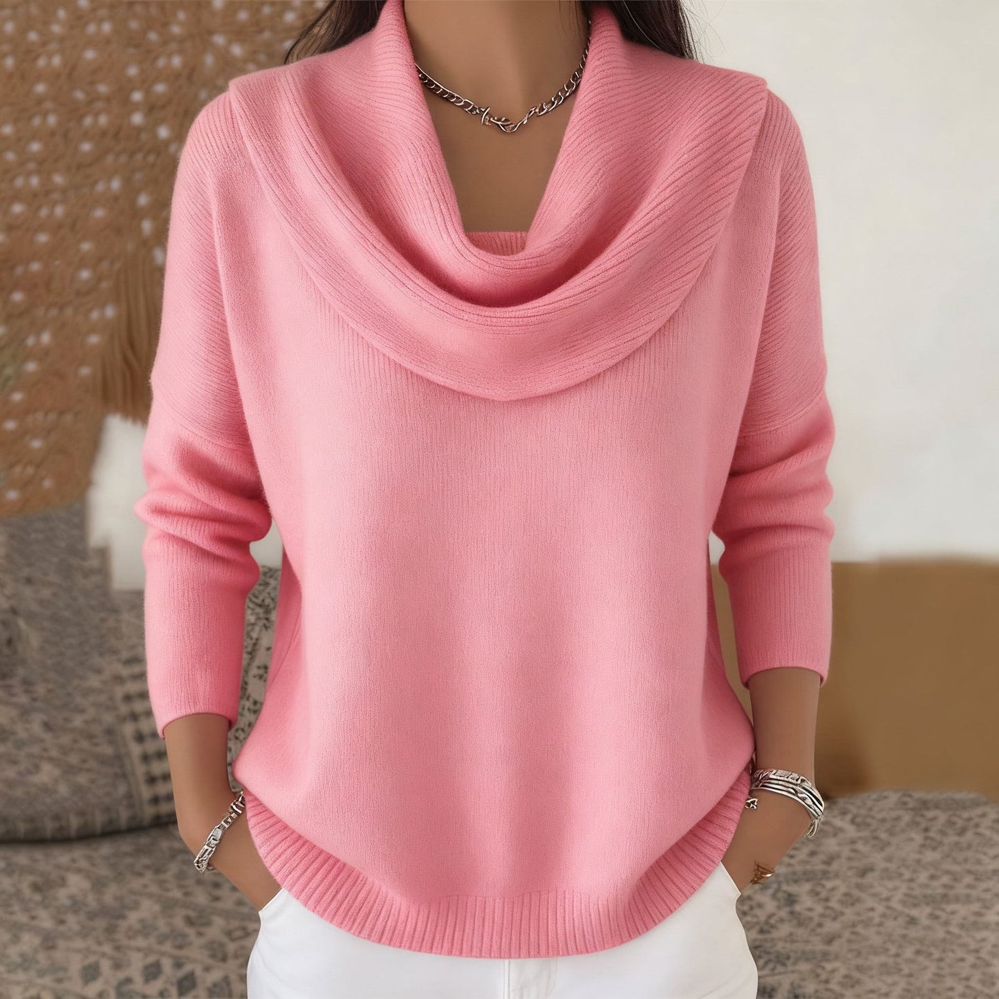 Juliette™ | Maglione con Collo a Scialle