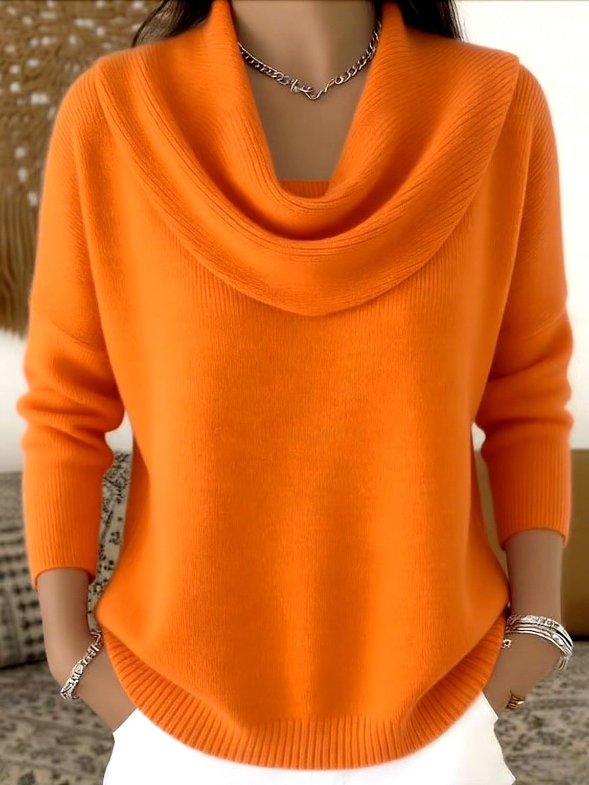 Juliette™ | Maglione con Collo a Scialle