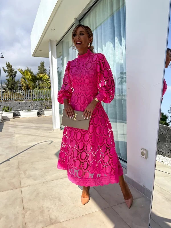 Liza | Abito in pizzo romantico