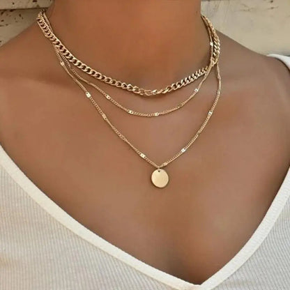 Collana elegante in oro e argento