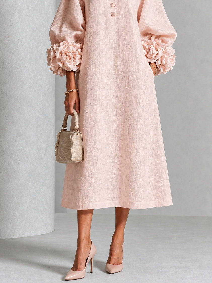 Liliana | Abito midi elegante con stampa floreale
