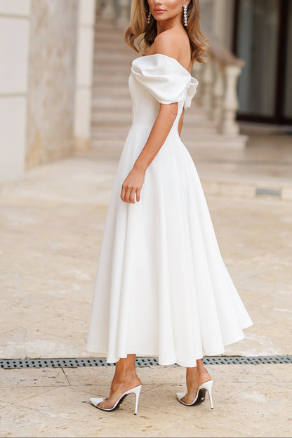 Elegante Maxidress senza spalline