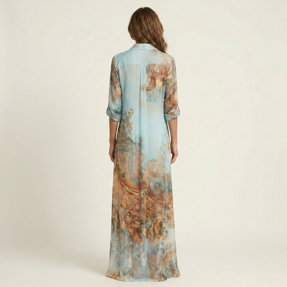 AliceLeon™ | Maxidress in seta